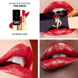 Yves Saint Laurent The Bold High Pigment Lipstick 2 Wilful Red
